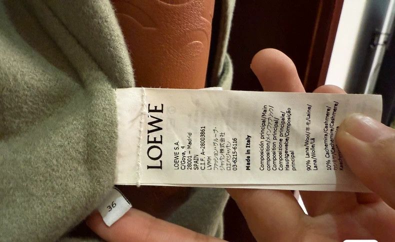 Loewe LOEWE Green coat Size XS / US 0-2 / IT 36-38 - 2 Thumbnail