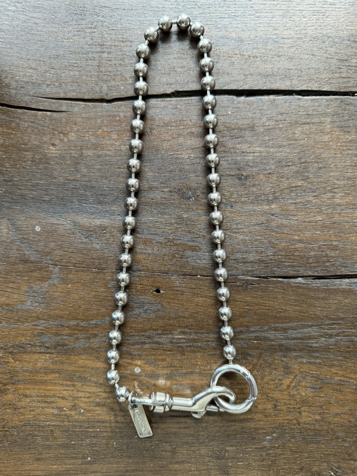 Balenciaga Balenciaga skater tag necklace size M medium Size ONE SIZE - 6 Thumbnail