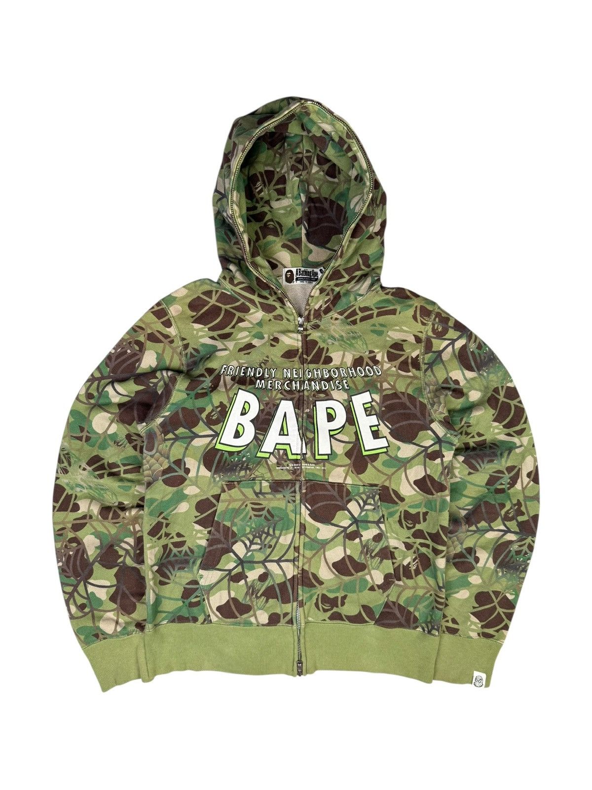 Bape × Marvel Comics Bape x Spiderman hoodie Size US S / EU 44-46 / 1 - 1 Thumbnail