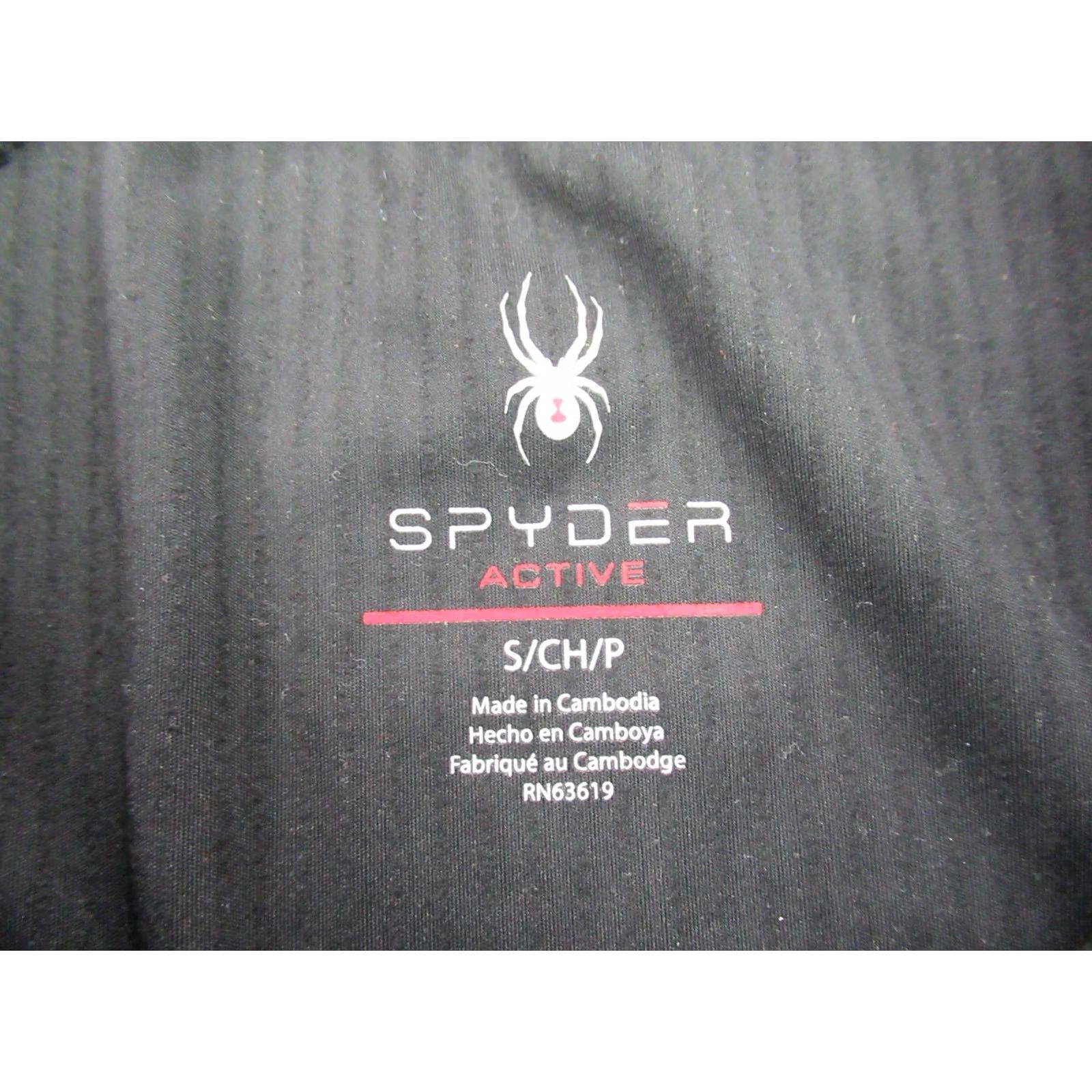 Spyder Spyder Shirt Small Black Short Sleeve Crew Neck Outdoors Lightweight Mens Size US S / EU 44-46 / 1 - 4 Thumbnail