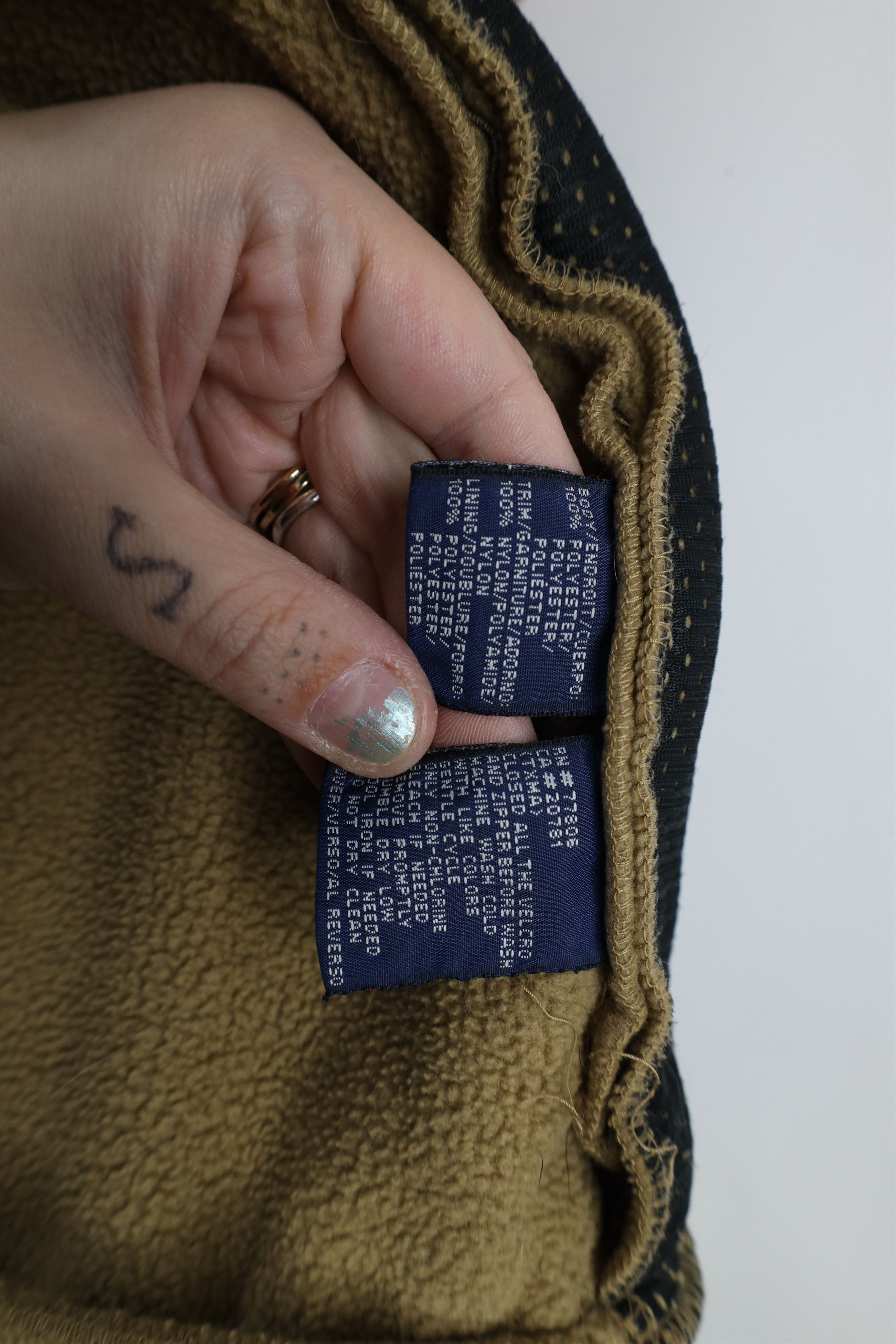 Tommy Hilfiger × Vintage Vintage 90s Tommy Hilfiger Spell Out Fleece Hooded Jacket Size US XXL / EU 58 / 5 - 13 Thumbnail