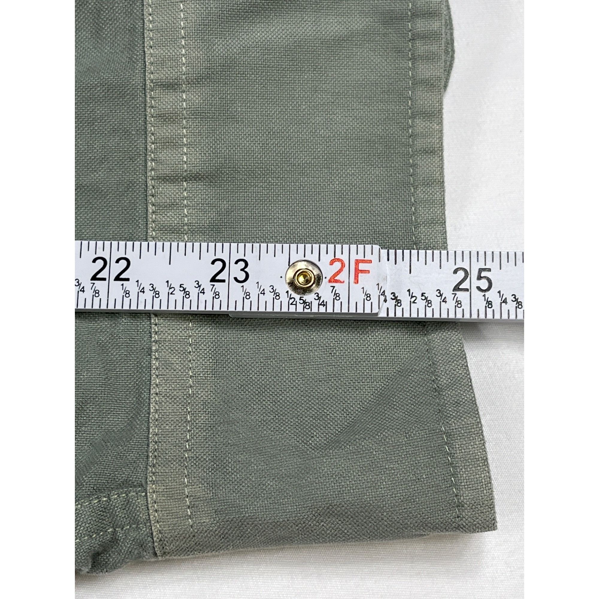 J.Crew J.Crew SKU 7702 Mens Green Slim Untucked Garment Shirt Size Size US L / EU 52-54 / 3 - 11 Thumbnail