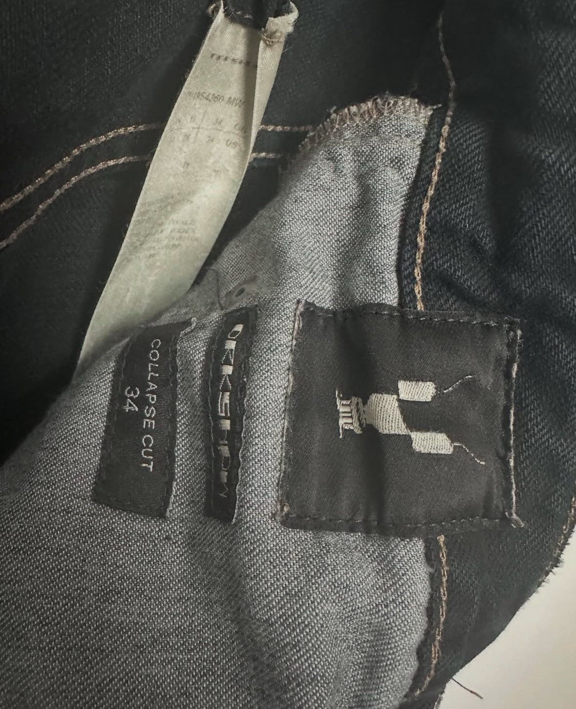 Rick Owens Drkshdw DRKSHDW Dyed Torrence Cut Denim Size US 34 / EU 50 - 5 Thumbnail