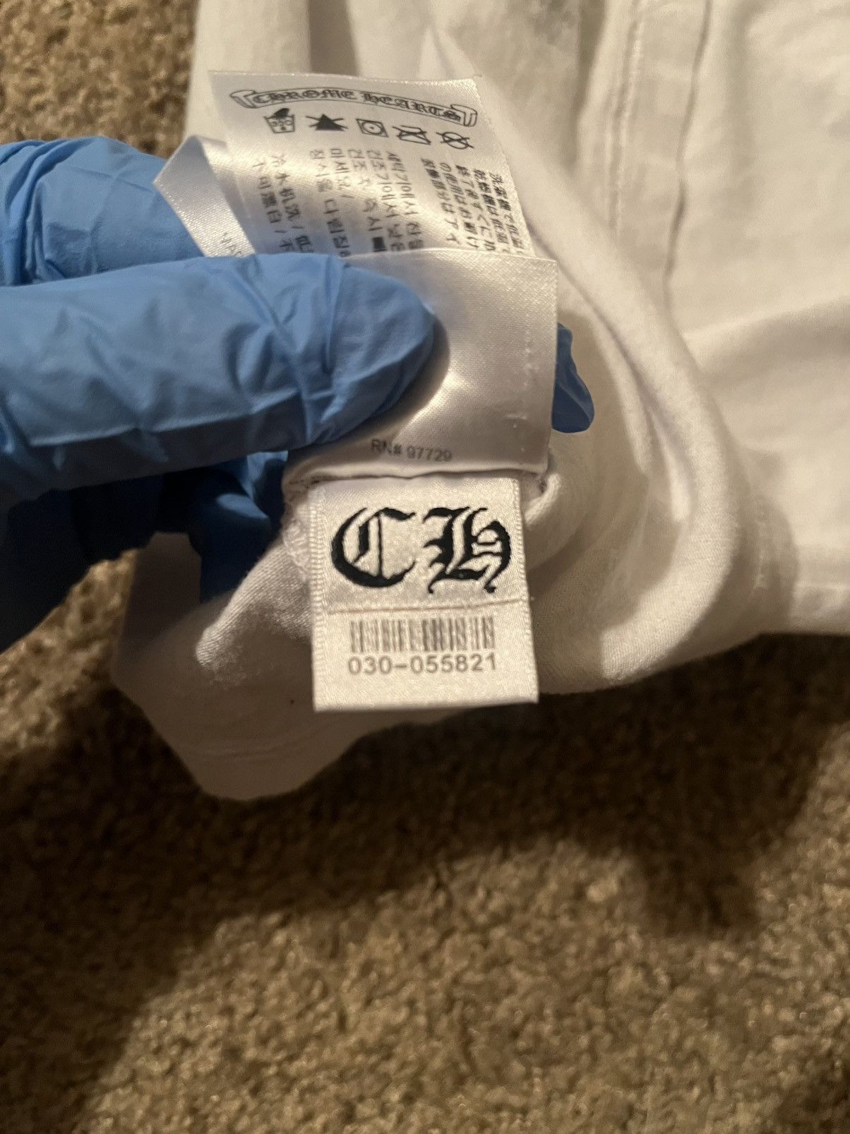 Chrome Hearts Chrome Hearts Scroll Long Sleeve Logo Tee Size US M / EU 48-50 / 2 - 14 Thumbnail