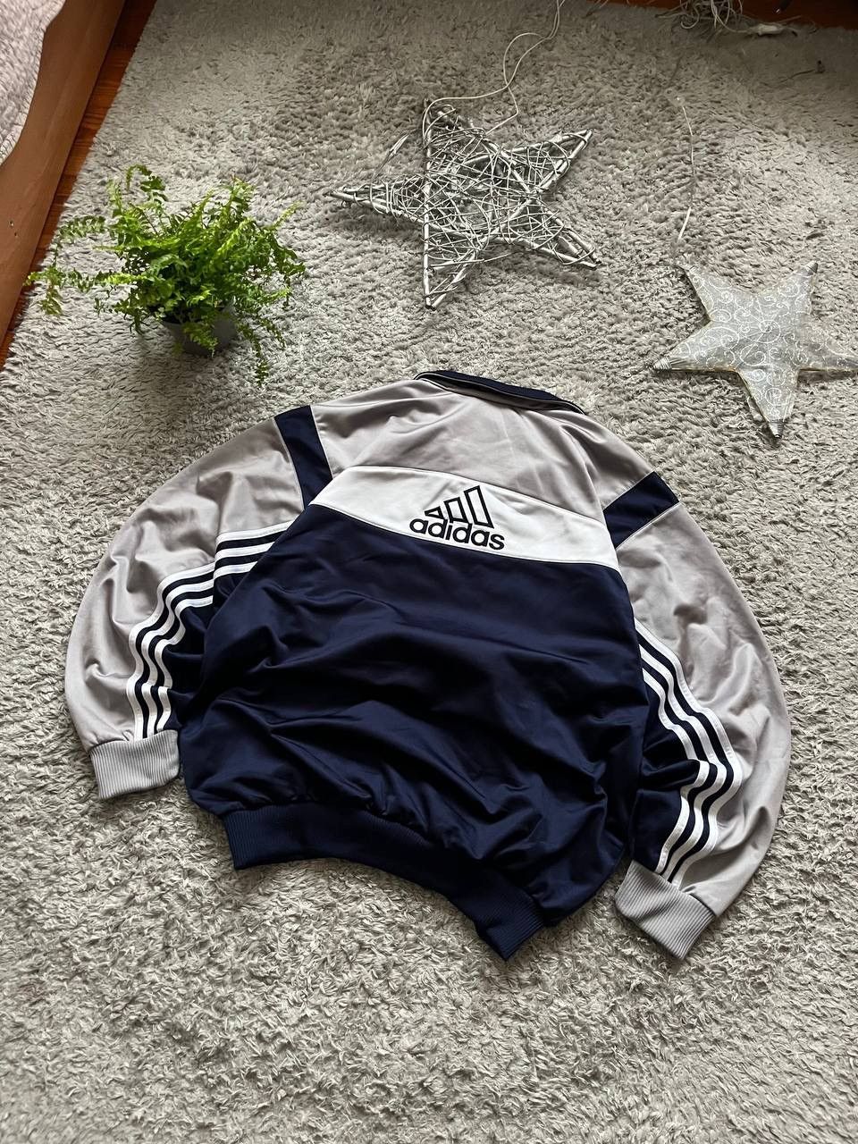 Adidas × Vintage 00s Adidas Zip-Hoodie Vintage Streetwear Big Logo Rare Size US M / EU 48-50 / 2 - 2 Thumbnail