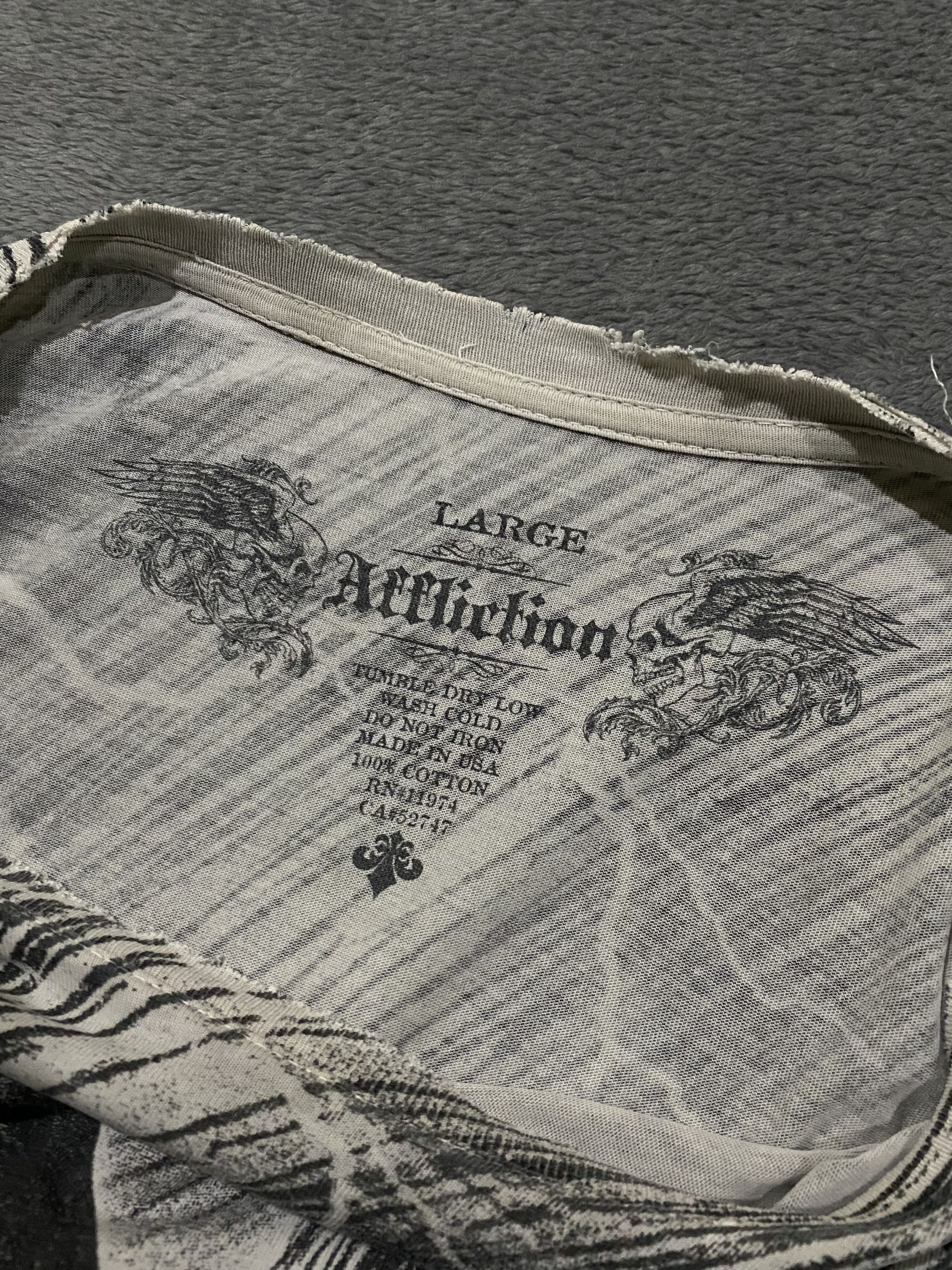 Affliction 2000s Grail AOP Affliction Mourning Angel Size US L / EU 52-54 / 3 - 7 Thumbnail
