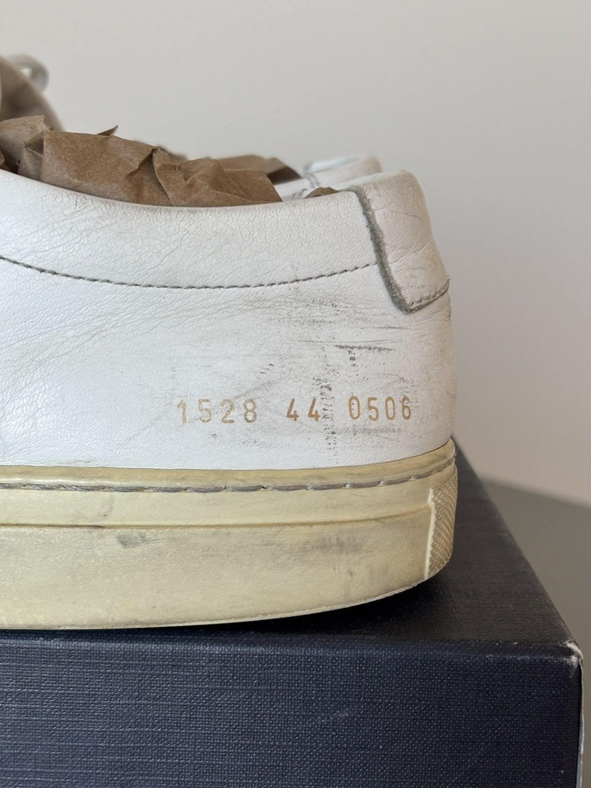 Common Projects Common Projects Achilles in White Leather Size US 11 / EU 44 - 8 Thumbnail