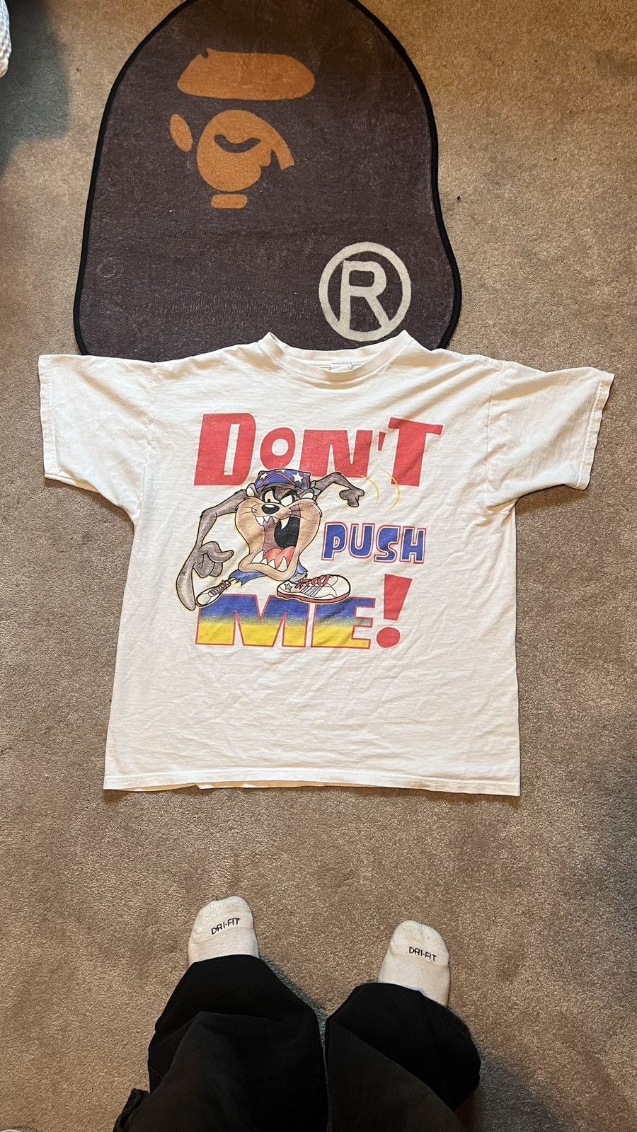 Vintage Vintage Taz Looney Tunes Tee Size US L / EU 52-54 / 3 - 1 Thumbnail