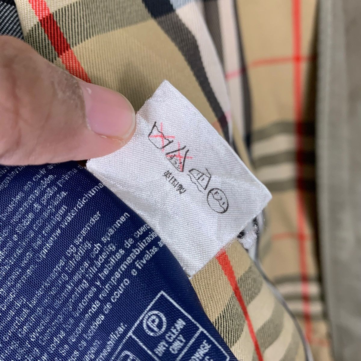 Burberry Vintage Burberrys Nova Check Overcoat Size US L / EU 52-54 / 3 - 22 Thumbnail