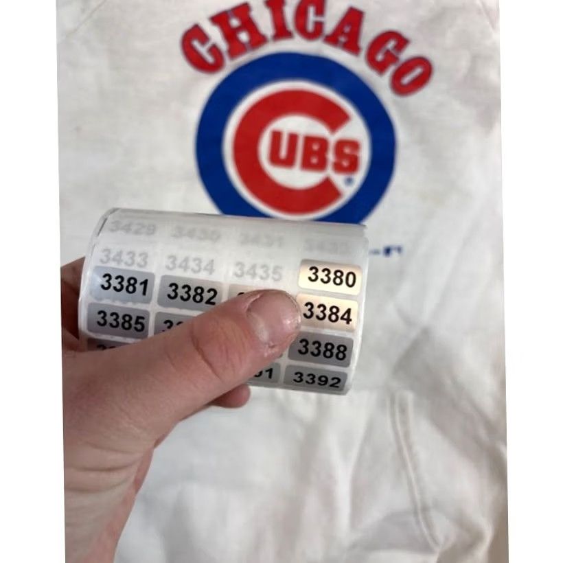 Fruit Of The Loom VINTAGE Chicago Cubs MLB Sweatshirt Hoodie Mens L White Pullover Sportswear Baseball Size US L / EU 52-54 / 3 - 7 Thumbnail