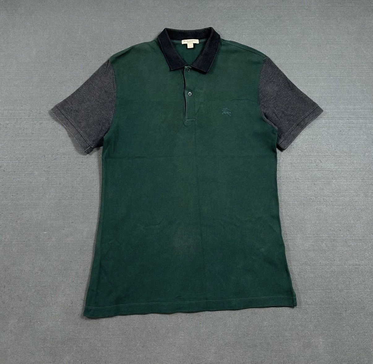 Burberry Burberry Color-block Short Sleeve Polo J16 Size US M / EU 48-50 / 2 - 1 Thumbnail