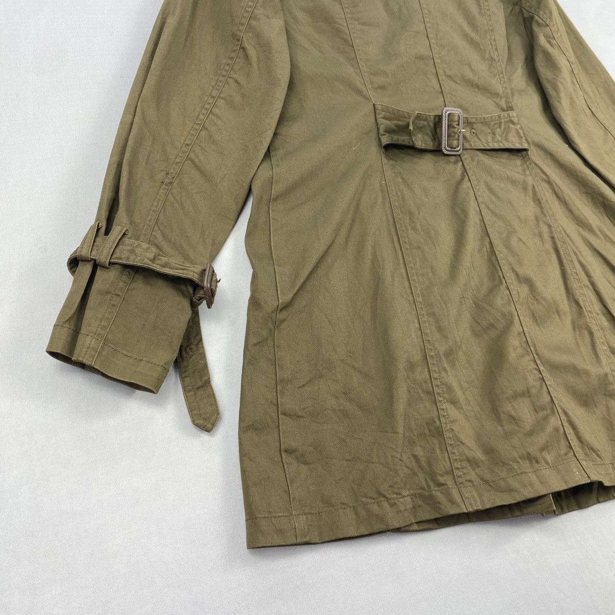 Japanese Brand Elle Planete Trench Coat Jacket Size XS / US 0-2 / IT 36-38 - 6 Thumbnail