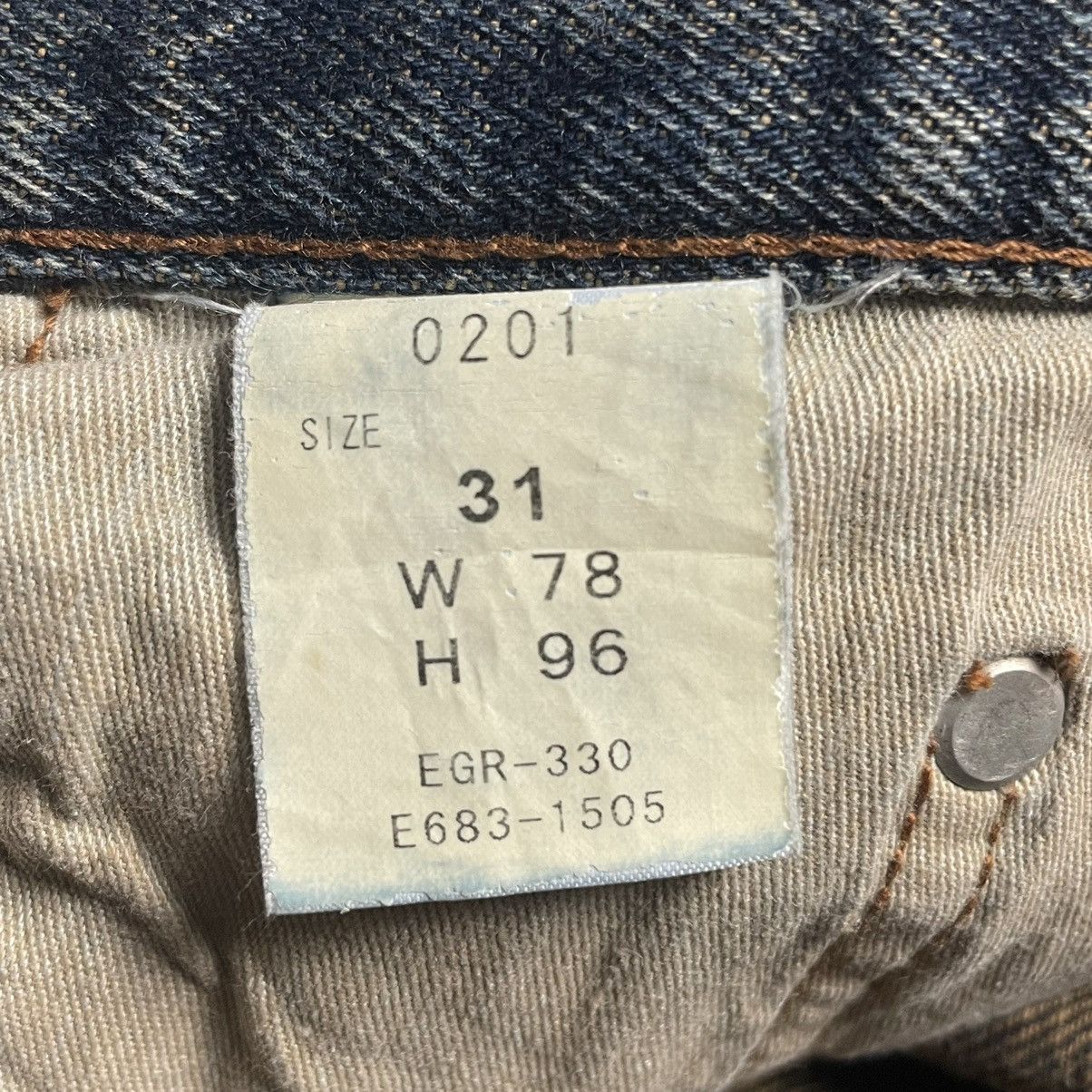 If Six Was Nine 🇯🇵 VINTAGE GOLD RUSH RUSTY MUD WASHED DENIM PANTS Size US 30 / EU 46 - 20 Thumbnail