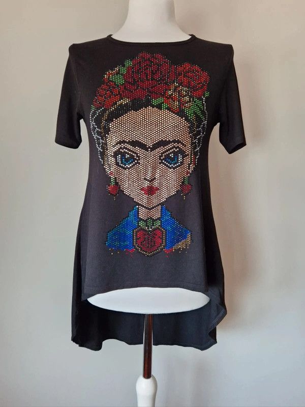 Mexicana ¡Ay Guey! tunic Frida Kahlo Size M / US 6-8 / IT 42-44 - 2 Thumbnail