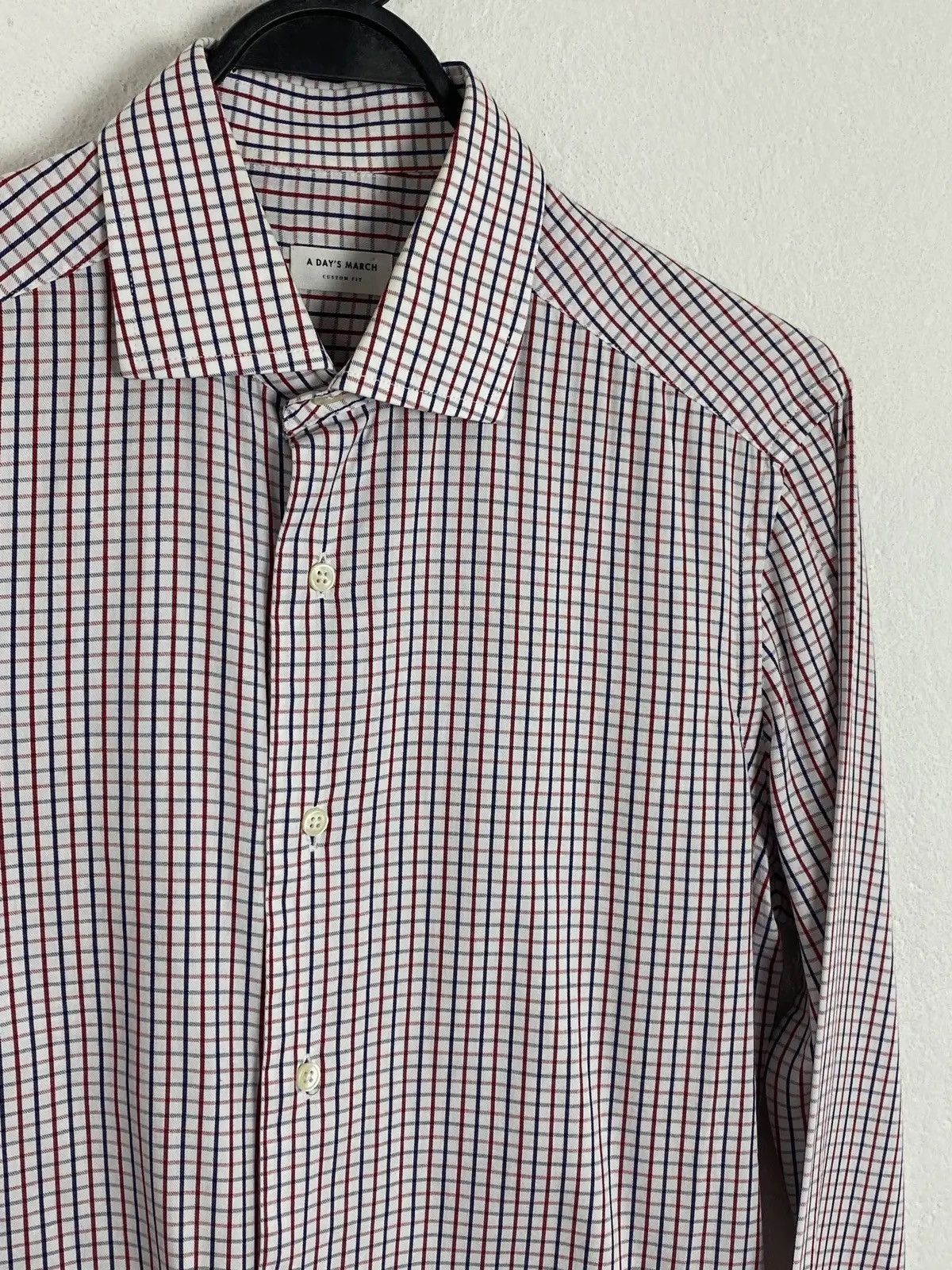 A Day's March Vintage A Day's March Checkered Long Sleeve Shirt Size US S / EU 44-46 / 1 - 2 Thumbnail