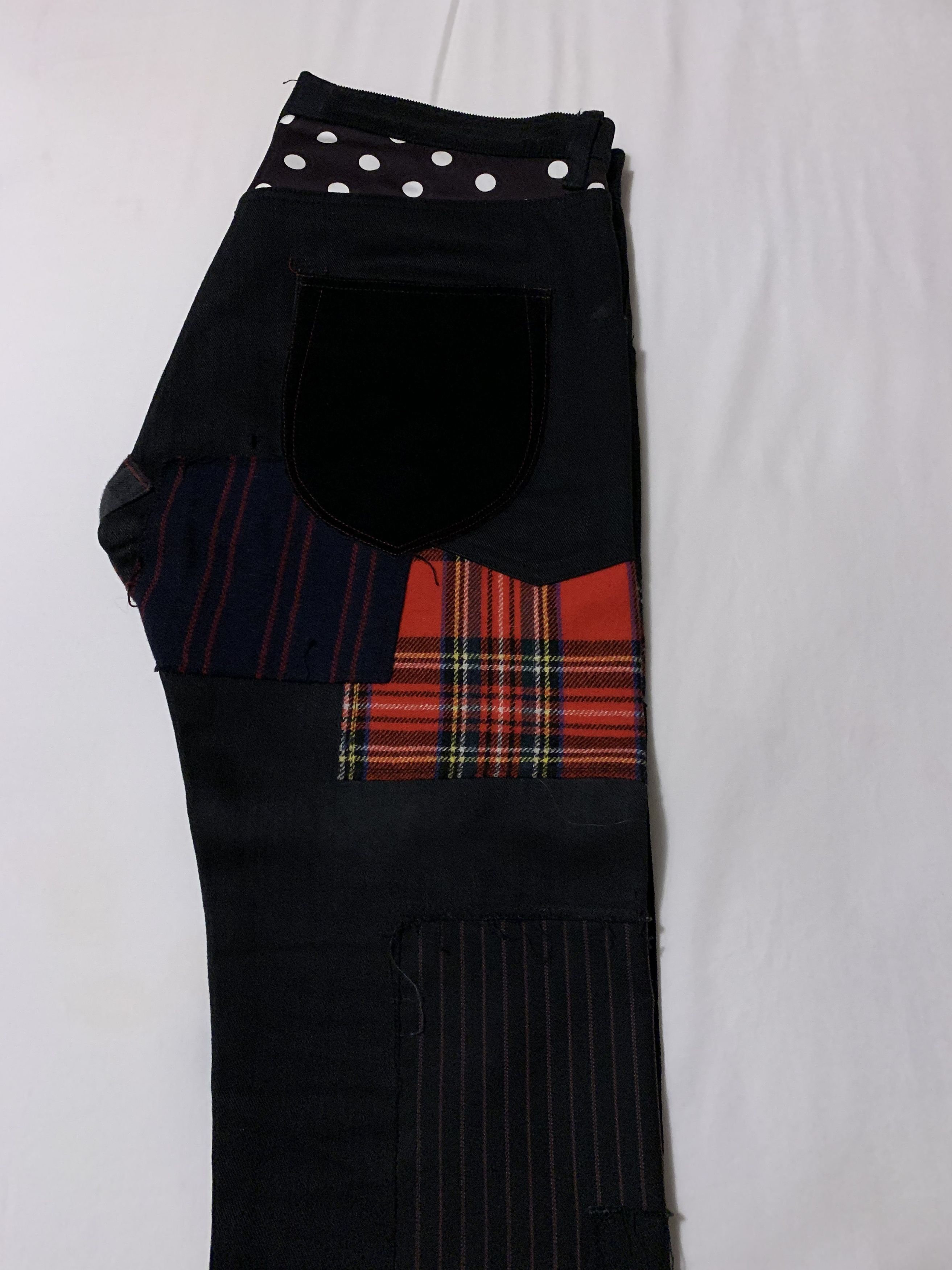 Comme des Garcons Black Patchwork denim jeans Size US 36 / EU 52 - 8 Thumbnail