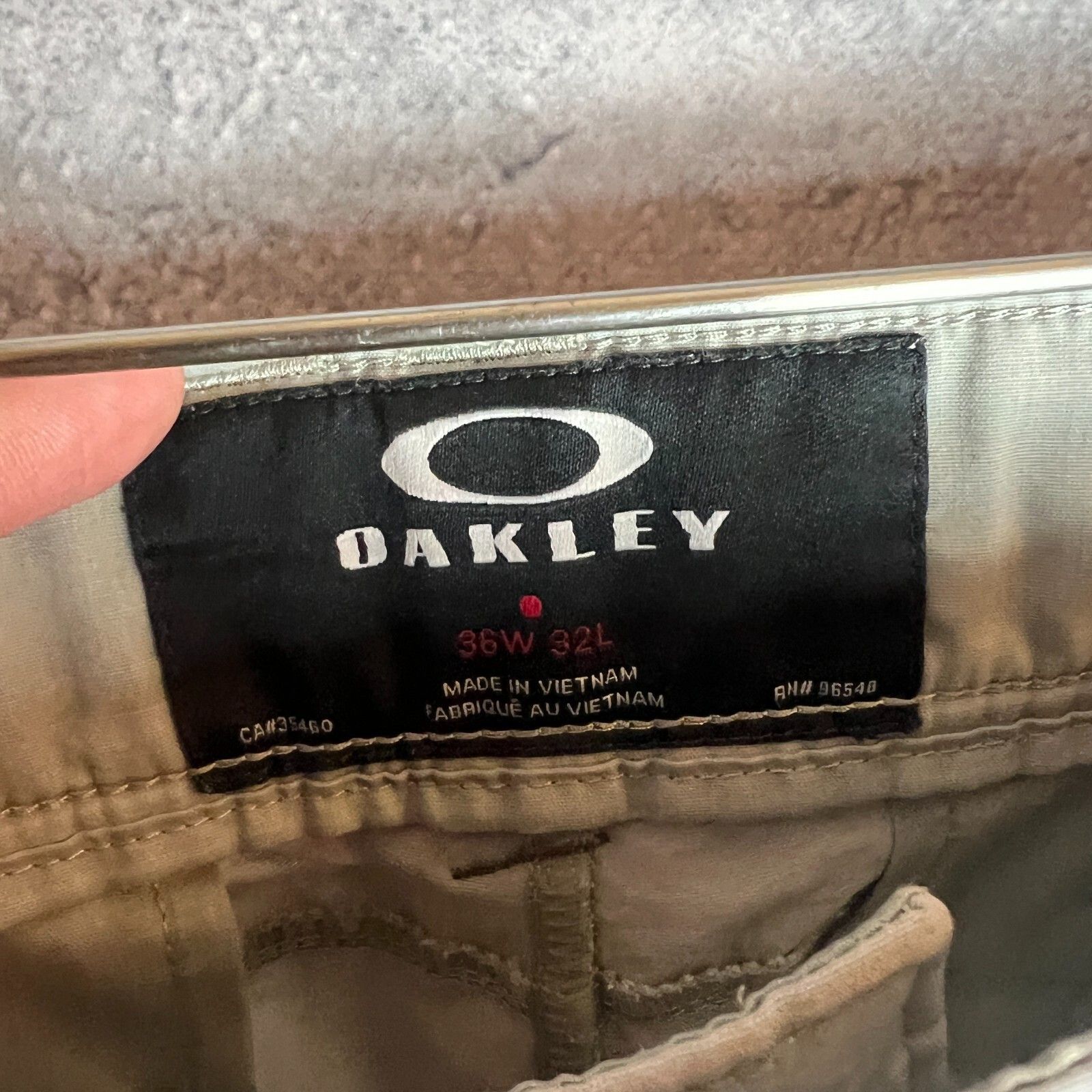 Oakley Oakley Pants Men's Size 36/32 Gray ` Size US 36 / EU 52 - 4 Thumbnail
