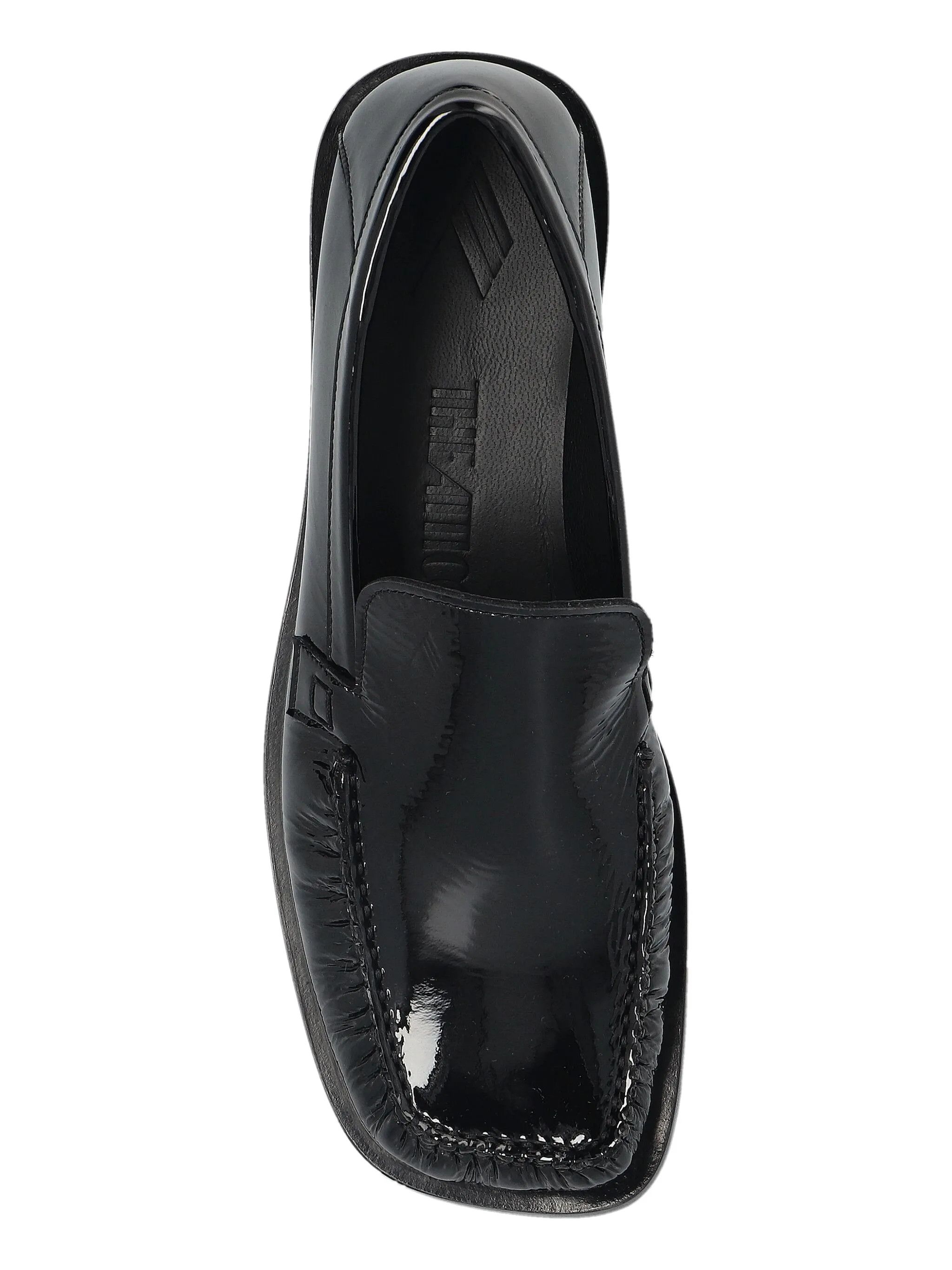 The Attico o1s22i1n0325 Patent Leather Loafers in Black Size US 6 / IT 36 - 6 Thumbnail
