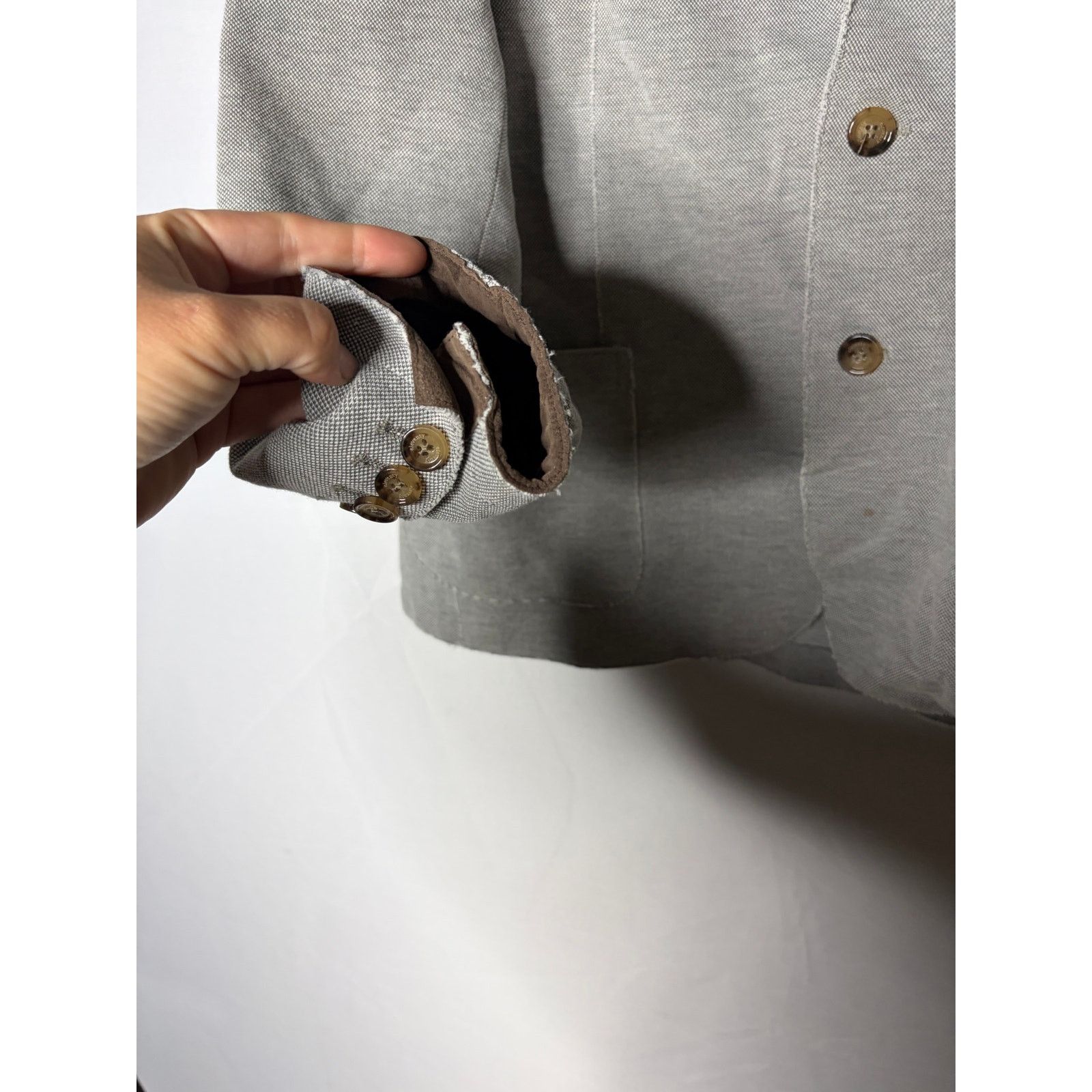 Eleventy Eleventy Slim Fit Jersey Sport Coat In Grey Sz IT 50 US M Size US M / EU 48-50 / 2 - 5 Thumbnail