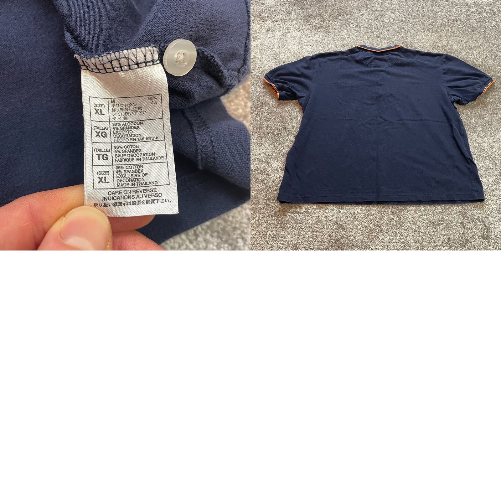 Disney VINTAGE Walt Disney World Disney Resort Polo Shirt Mens XL Blue Collared Stretch Size US XL / EU 56 / 4 - 8 Thumbnail