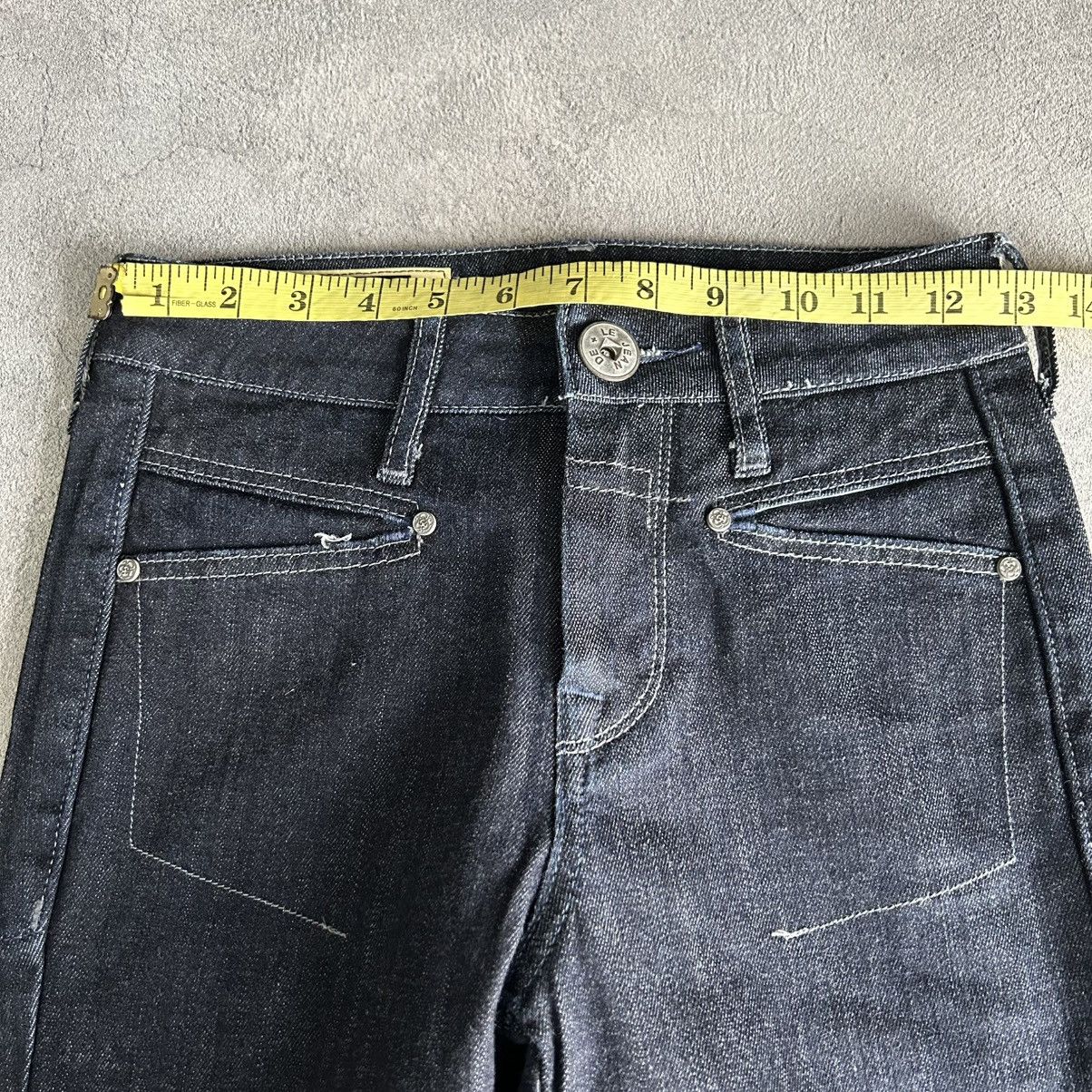 Marithe + Francois Girbaud MFG Blue Flared Denim Size US 26 / EU 42 - 10 Thumbnail
