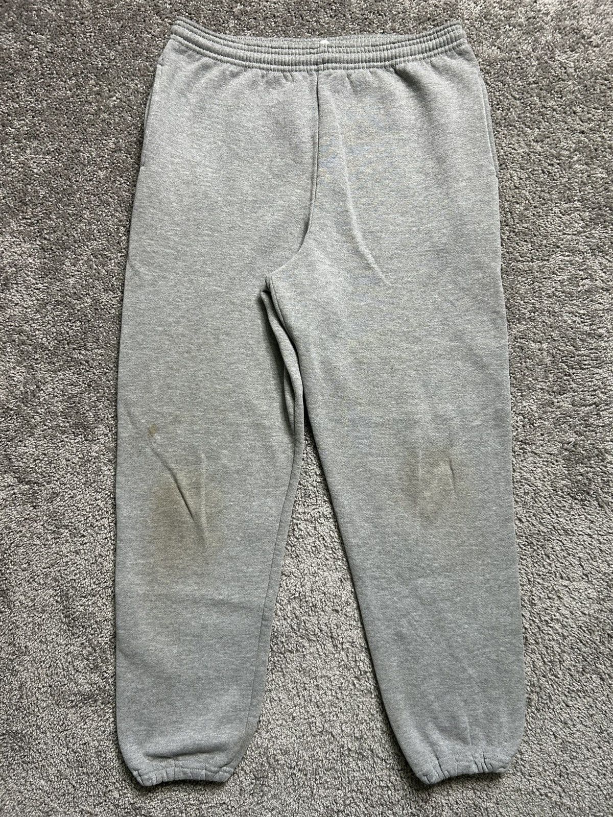 Russell Athletic × Vintage Vintage 90s Russell Cuffed Sweatpants 1990s Size US 31 - 1 Thumbnail