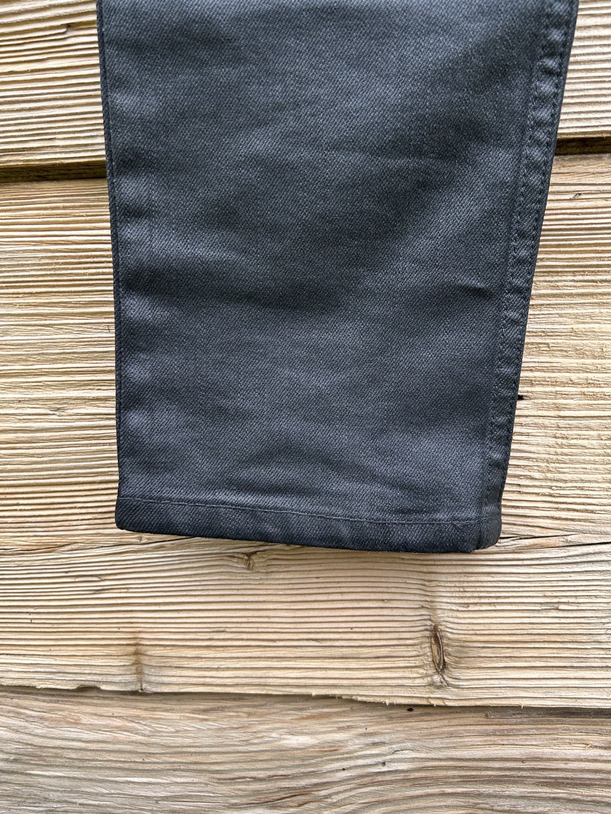 Valentino BNWT Valentino Leather Style Denim Mom Jeans Black Size 28" / US 6 / IT 42 - 7 Thumbnail