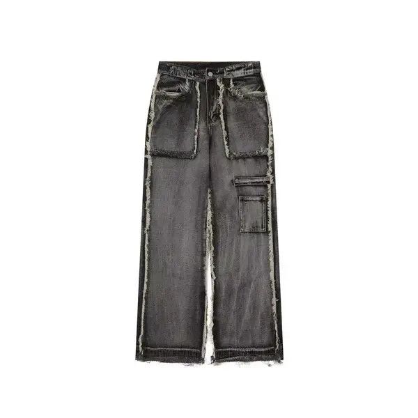 Jean Kanako x Miori Vintage patchwork baggy hip hop Y2K jeans Size US 30 / EU 46 - 8 Thumbnail