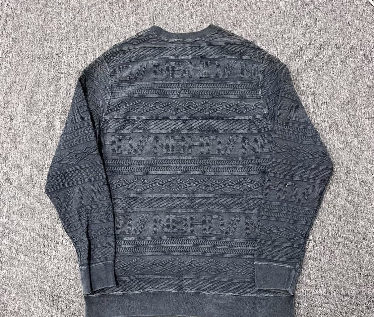 Neighborhood Neighborhood Knitted Pullover Sweater J16 Size US M / EU 48-50 / 2 - 2 Thumbnail