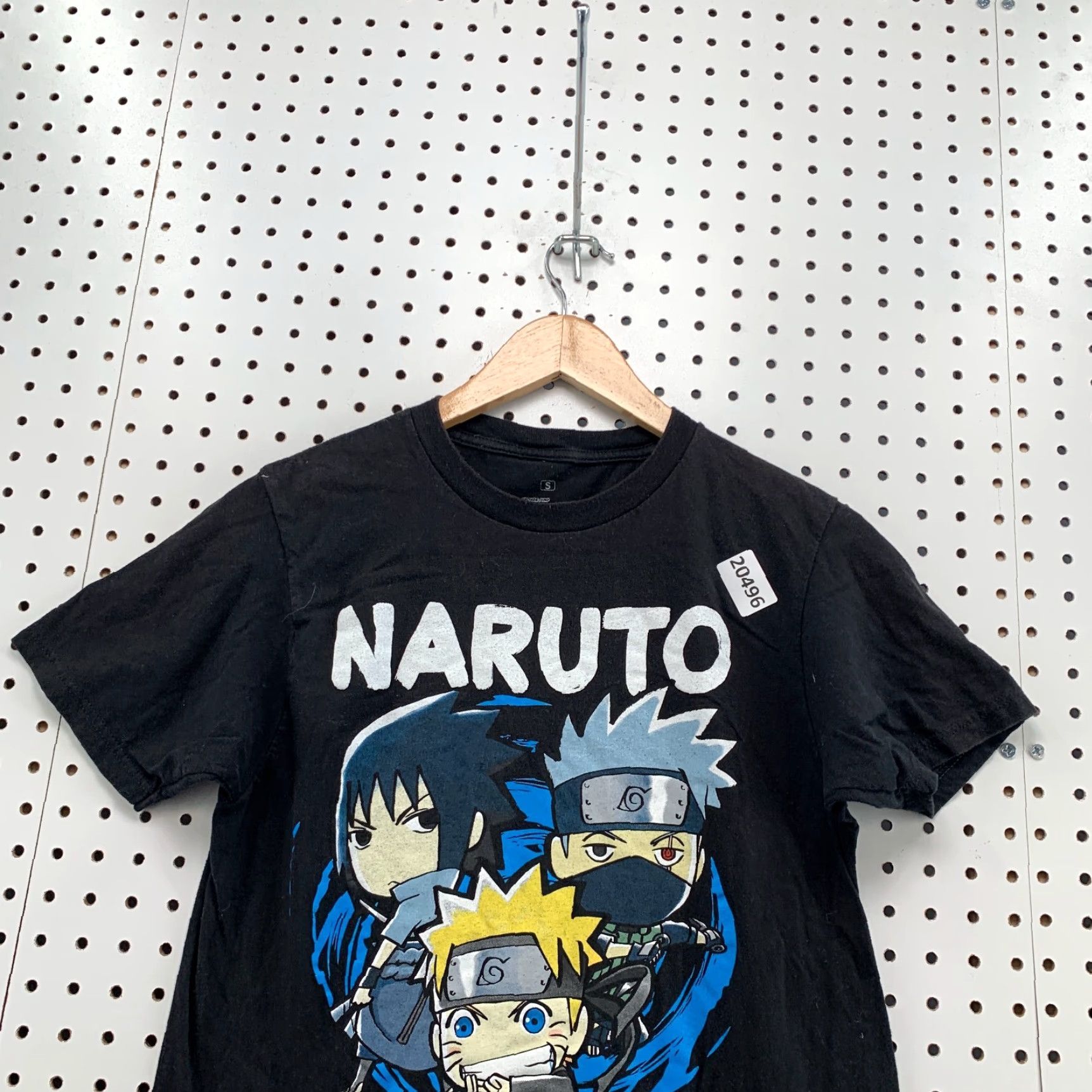 Ripple Junction Naruto Anime Shirt Black Ripple Junction Adult Small Short Sleeve 16.5x27 Mens Shirt Naruto Anime Black Ripple Junction Small 16.5x27 Size US S / EU 44-46 / 1 - 5 Thumbnail
