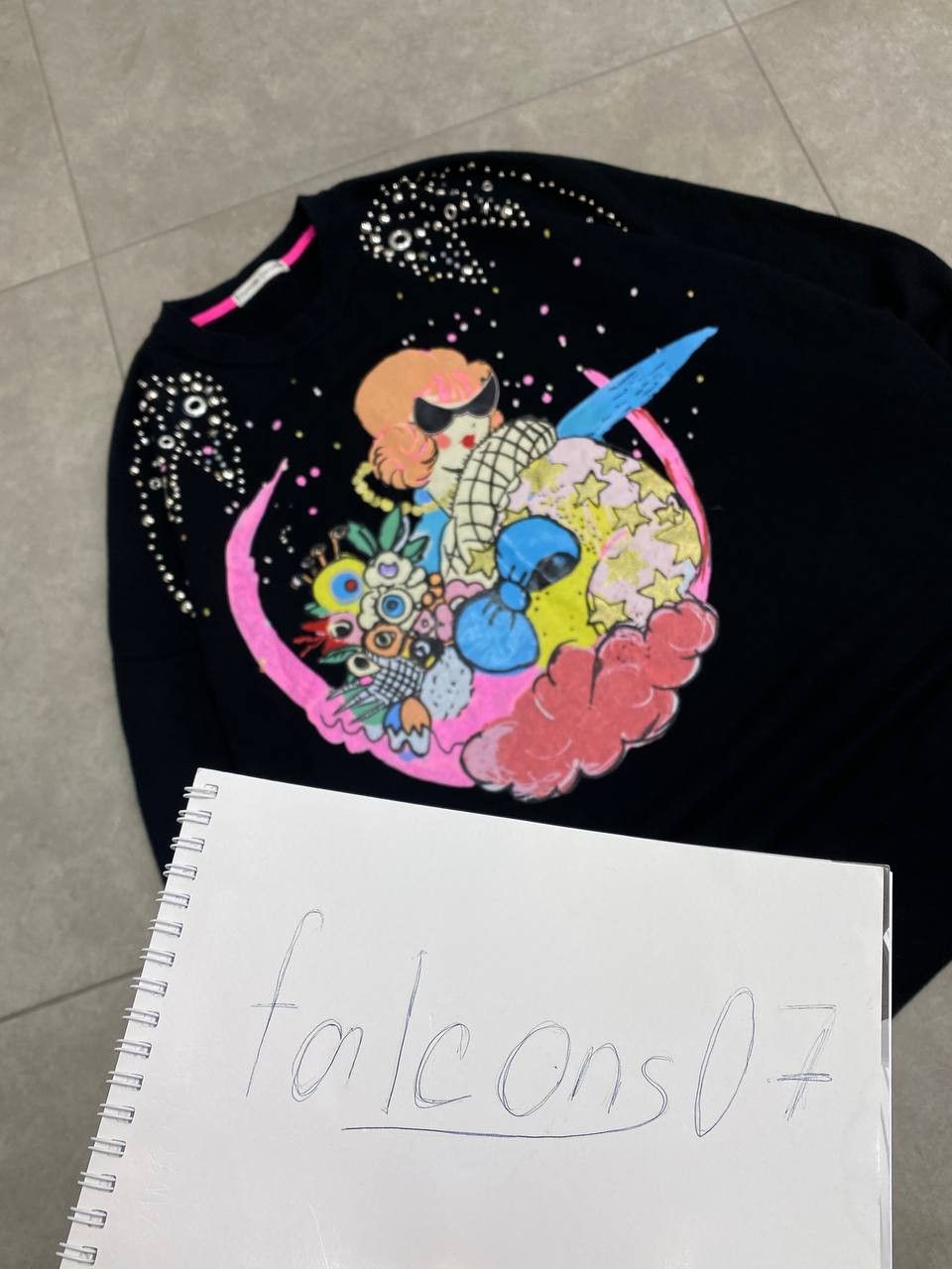 Tsumori Chisato Tsumori Chisato Anime Printing Moon Long Sweatshirt Size M / US 6-8 / IT 42-44 - 2 Thumbnail