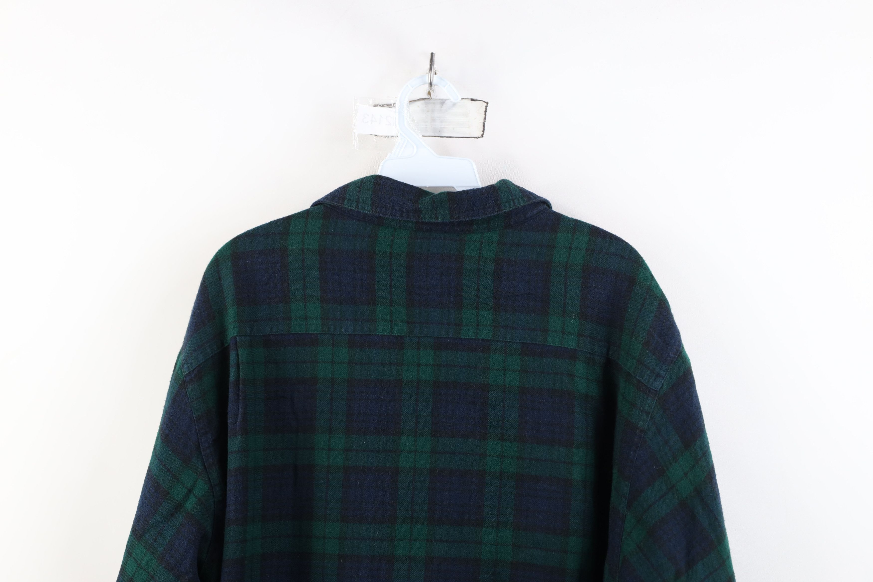 L.L. Bean Vintage LL Bean Lined Flannel Button Shirt Jacket Jac Shirt Size US L / EU 52-54 / 3 - 13 Thumbnail