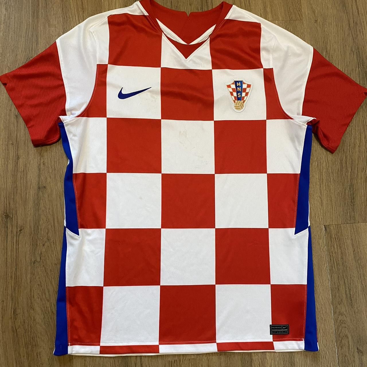 2021-22 Croatia Nike Home Football Shirt