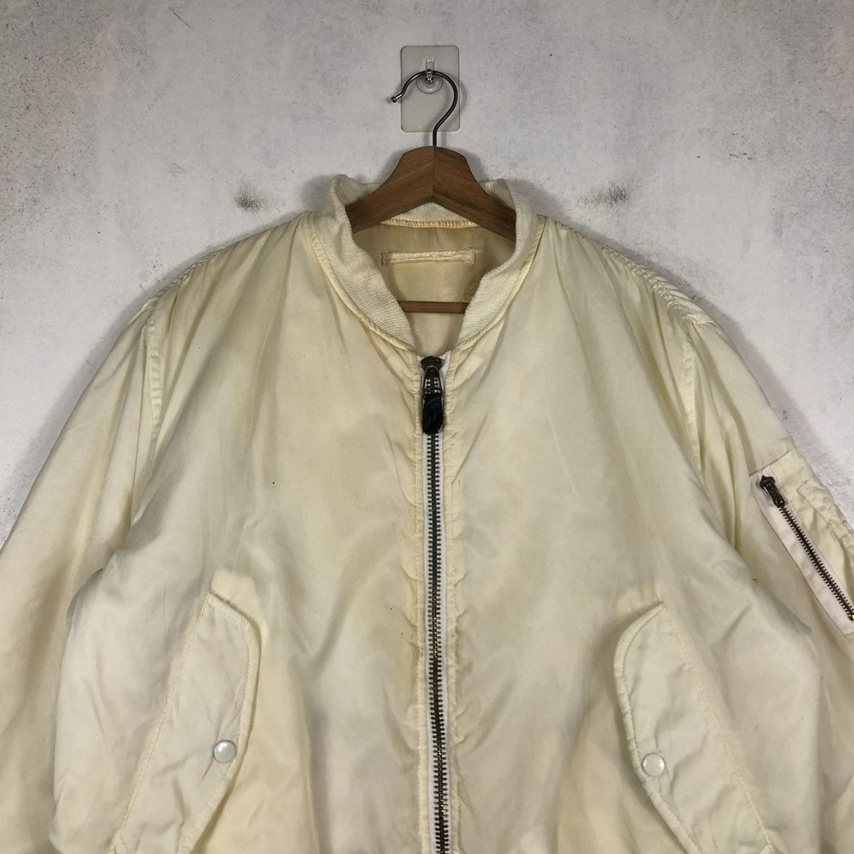 Japanese Brand × Vintage 📌VINTAGE FLY BOMBER JACKET GALLERY SEAMORE ISSEY MIYAKE Size US M / EU 48-50 / 2 - 8 Thumbnail