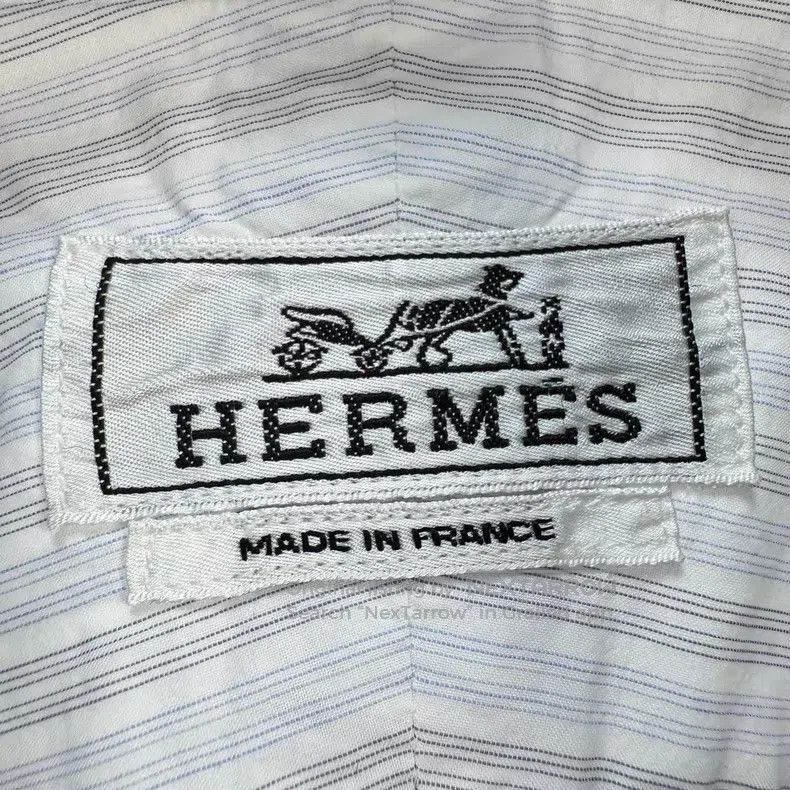 Hermes Hermes Striped Short Sleeve Shirt Size US XXS / EU 40 - 5 Thumbnail