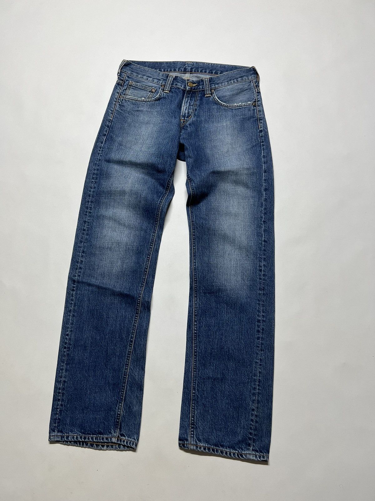 Carhartt Vintage Y2k Carhartt 💙 Bronco Denim Jeans Pants 00’s Size US 30 / EU 46 - 3 Thumbnail