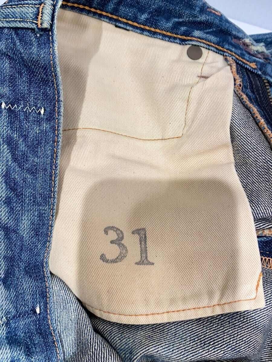 Kapital Distressed Denim Jeans Size US 30 / EU 46 - 6 Thumbnail