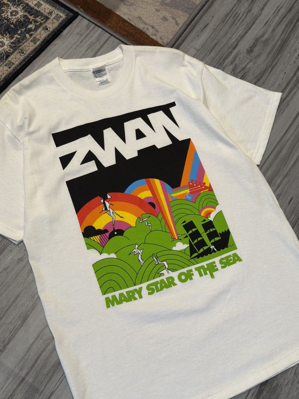 Band Tees 2003 ZWAN Billy Corgan Smashing Pumpkins T-shirt Size US L / EU 52-54 / 3 - 3 Thumbnail