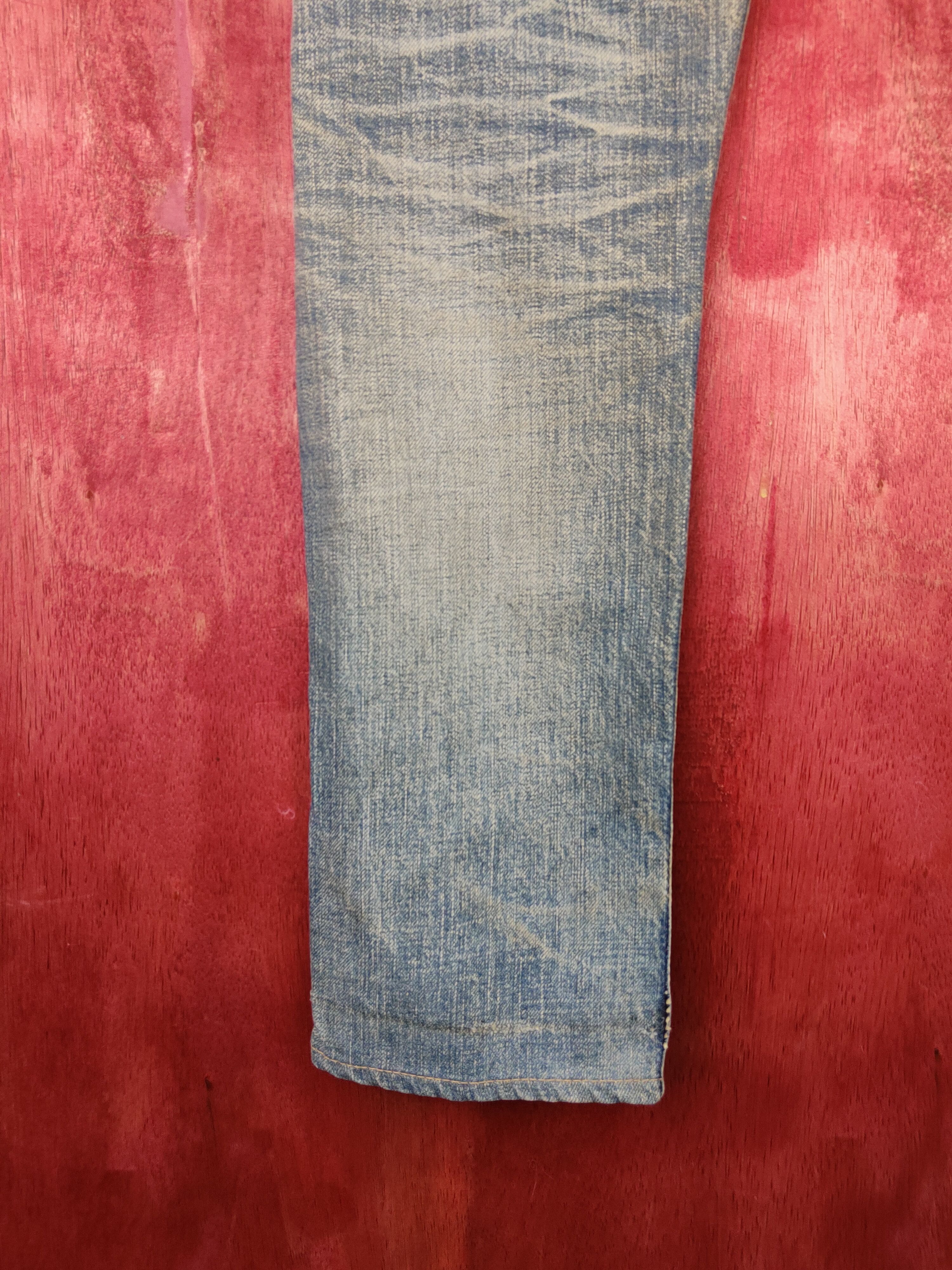 Johnbull John Bull Blue Faded Distressed Ripped Jeans #S1698DL Size US 30 / EU 46 - 12 Thumbnail