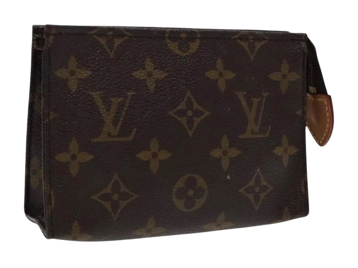Louis Vuitton LOUIS Vuitton Monogram Pochette Toilettry Canvas Pouch EUC Size ONE SIZE - 17 Thumbnail