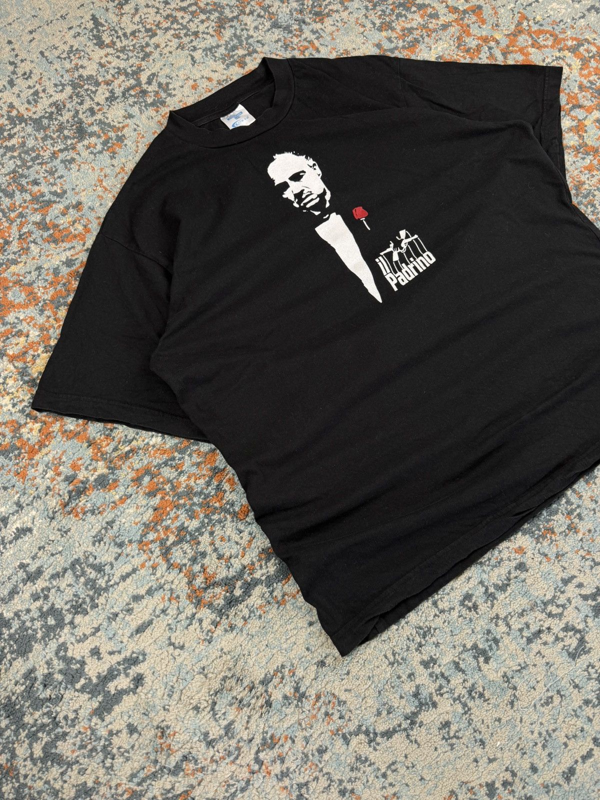 Vintage Vintage 90s The Godfather Il Padrino movie promo tee soprano Size US XL / EU 56 / 4 - 2 Thumbnail