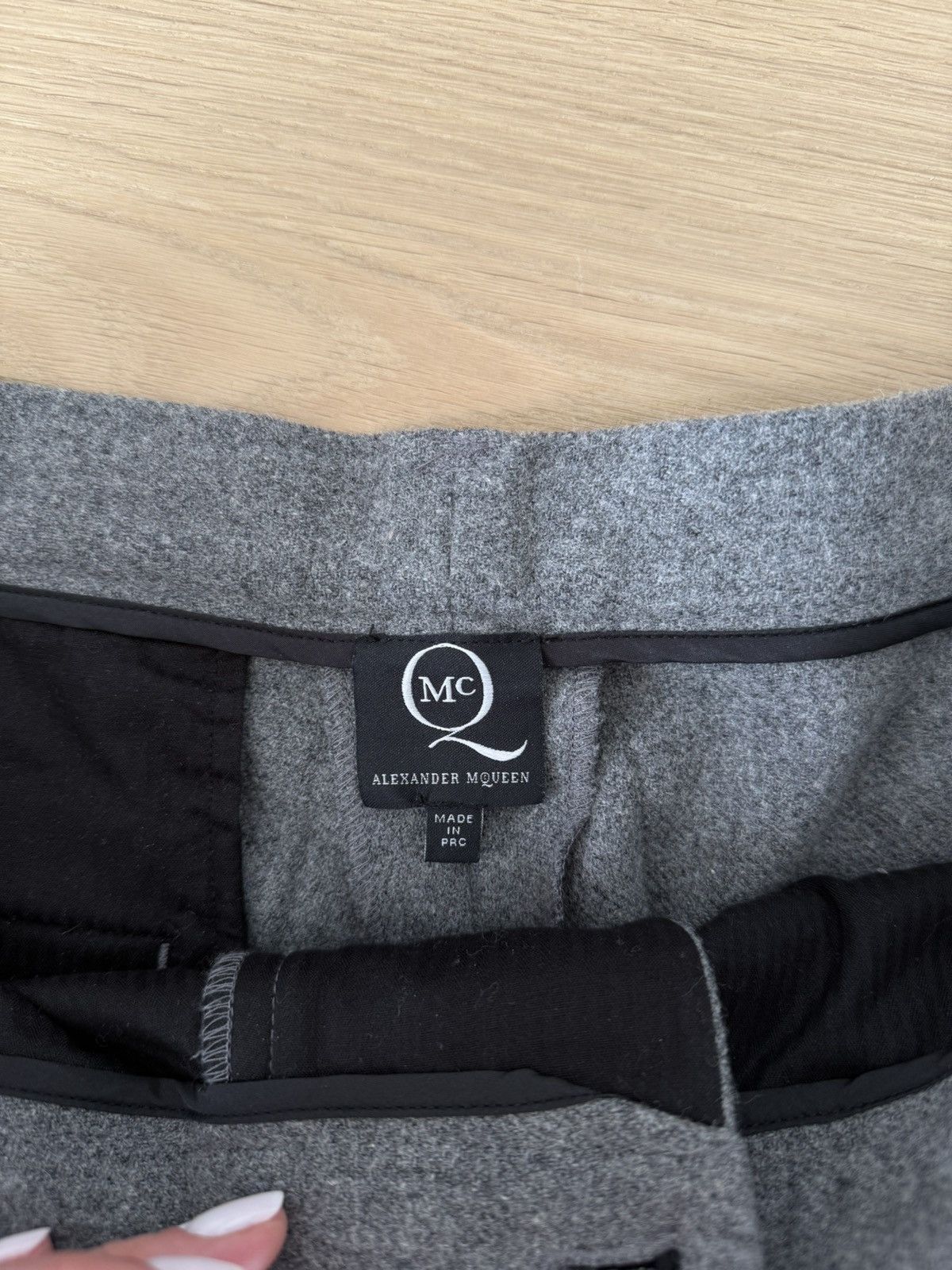Alexander McQueen × MCQ × McQ Alexander McQueen Wool Alexander McQueen pants | Size 34 | Ideal Condition Size US 34 / EU 50 - 2 Thumbnail