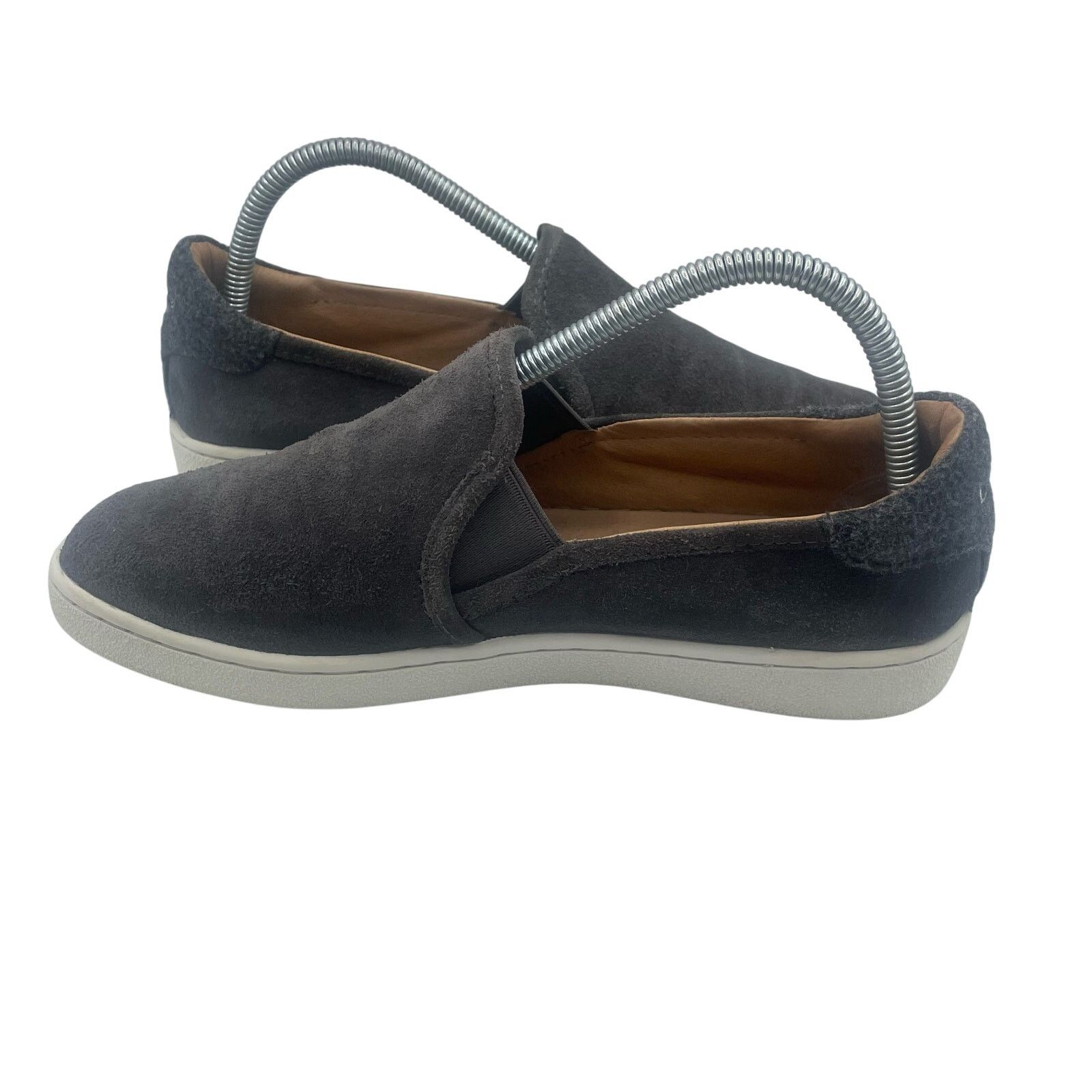 Ugg Ugg Cas Suede Slip On Shoes Gray Comfort Casual Womens 8 Size US 8 / IT 38 - 6 Thumbnail