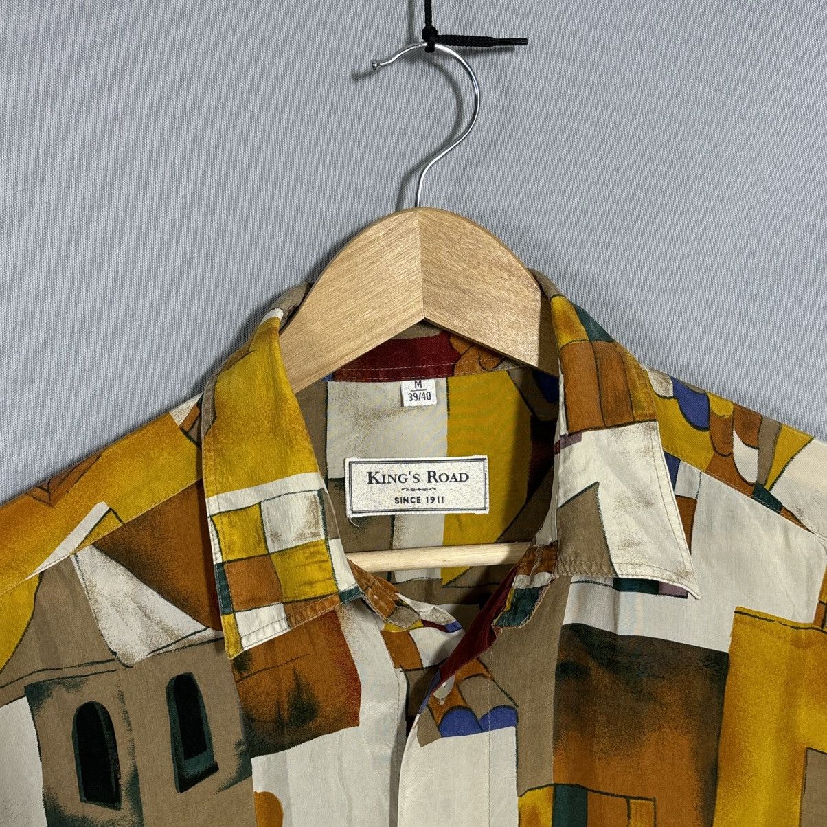 Vintage Vintage shirt button up rare medium town Size US M / EU 48-50 / 2 - 4 Thumbnail
