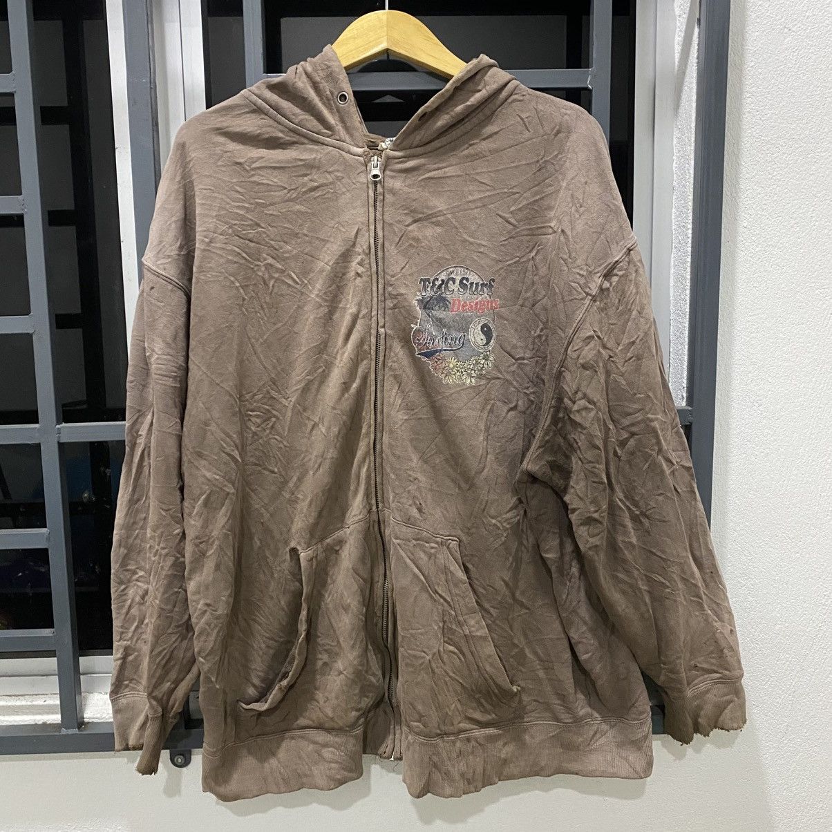 Vintage T&C thrasher sun faded hoodei A1 Size US XXL / EU 58 / 5 - 1 Thumbnail