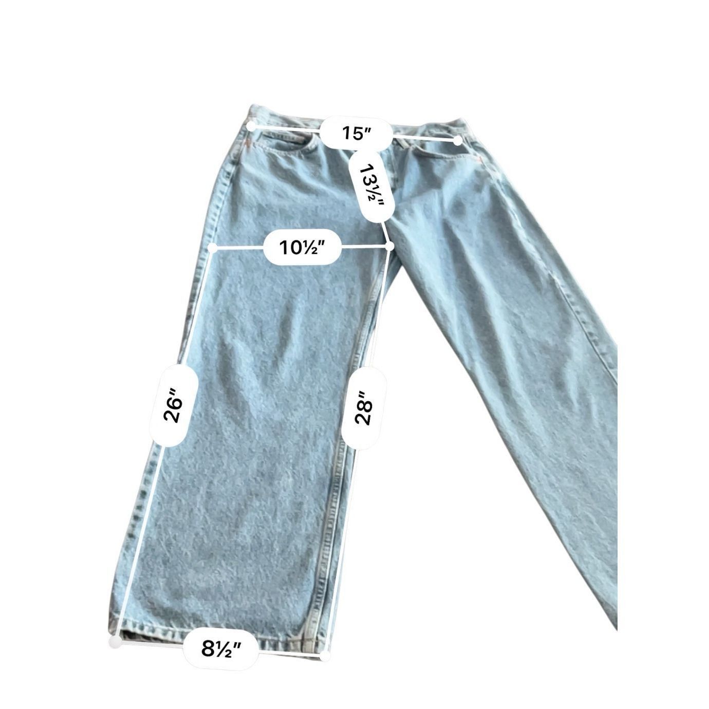 Topshop Topshop straight jeans 32x30 Size US 32 / EU 48 - 2 Thumbnail