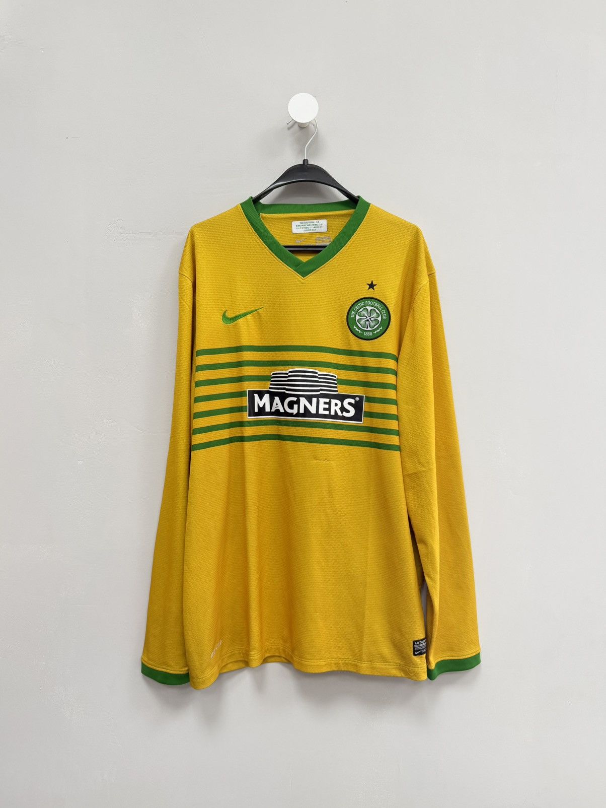 Nike Celtic 2013/2014 Away Football Jersey Long Sleeve Nike Size US XL / EU 56 / 4 - 1 Thumbnail