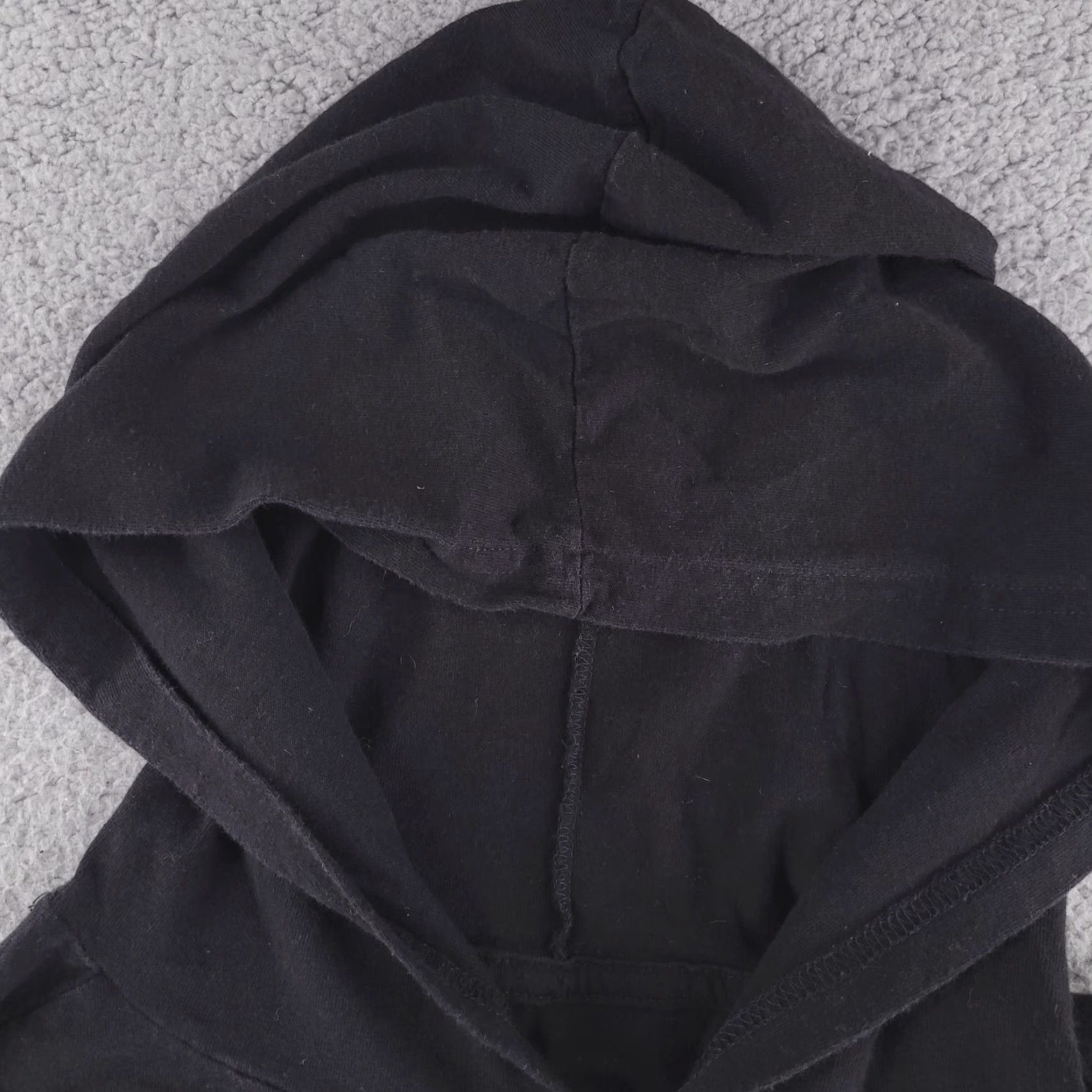 Ecko Unltd. Ecko Unltd. Shirt Mens XL Black Hooded Lightweight Shirt Hoodie Workout Gym Short Sleeve Black XL Mens Size US XL / EU 56 / 4 - 4 Thumbnail