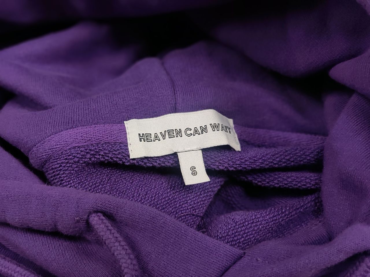 Japanese Brand Heaven Can Wait Design cropped Purple Skeleton Logo Hoodie Size US S / EU 44-46 / 1 - 13 Thumbnail