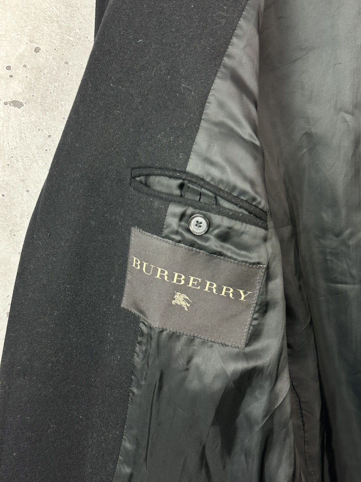 Burberry Prorsum Burberry Prorsum Wool Black Made in Italy Men’s Coat Size US M / EU 48-50 / 2 - 13 Thumbnail